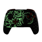 Rematch Glow Wireless Plus Controller for Nintendo Switch (Blackout Bowser)
